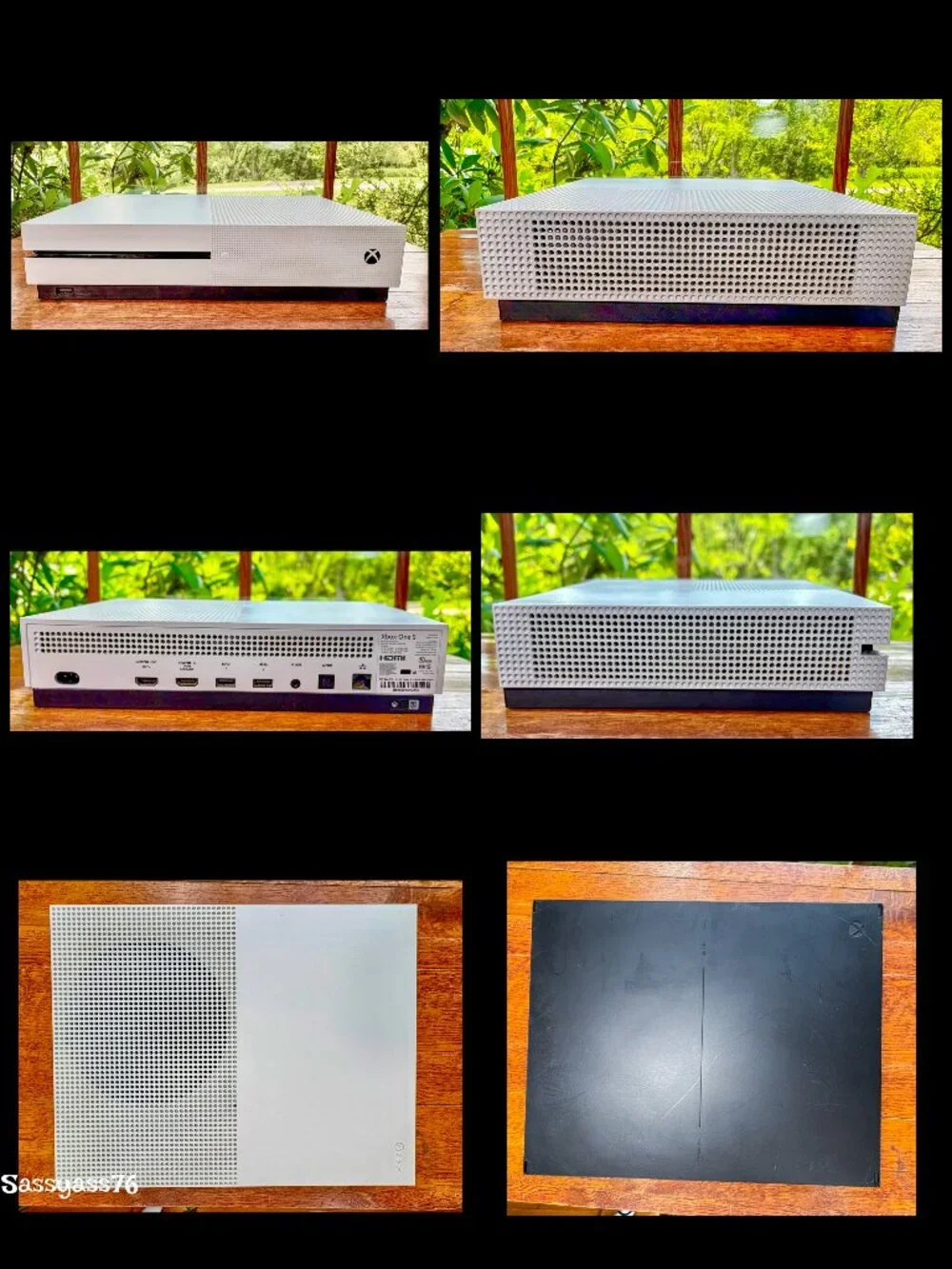 🆕XBOX▪️ONE S Console 2 Controllers 2 Battery Stations 3 Batteries & 6 Games